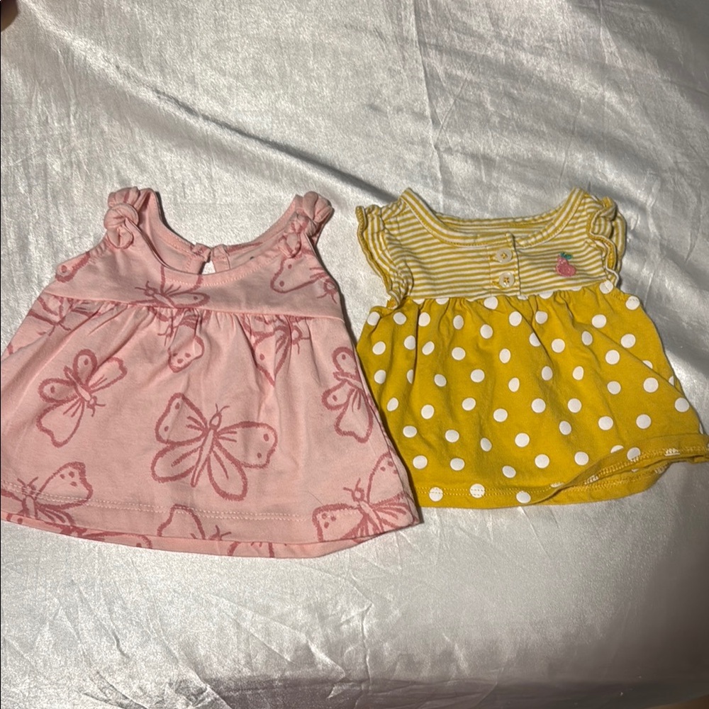 Set of 2 Newborn Tank Tops